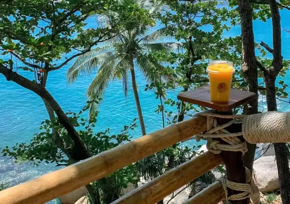 网红悬崖咖啡 Laem Sai Cup Coffee