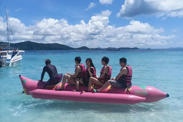 普吉珊瑚岛-香蕉船